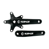 SINZ SQUARE DRIVE CRANKSET BLACK