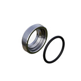 ONYX ULTRA SS Endcap Assembly, Knurled - Left, 15mm Thru