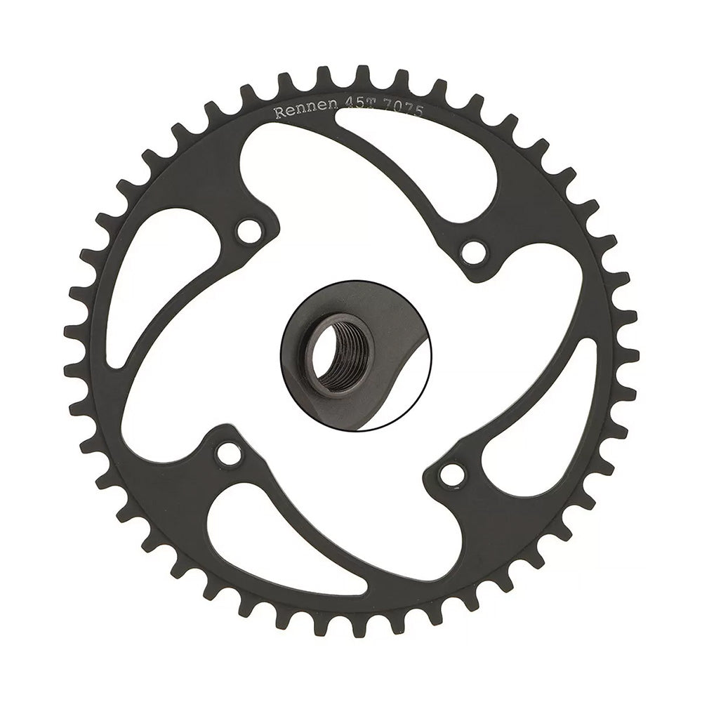 RENNEN 4 BOLT CHAINRING THREADED- 104MM BCD