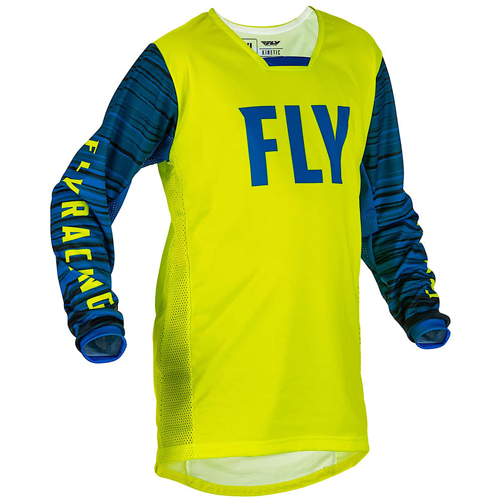 FLY RACING YOUTH KINETIC WAVE JERSEY