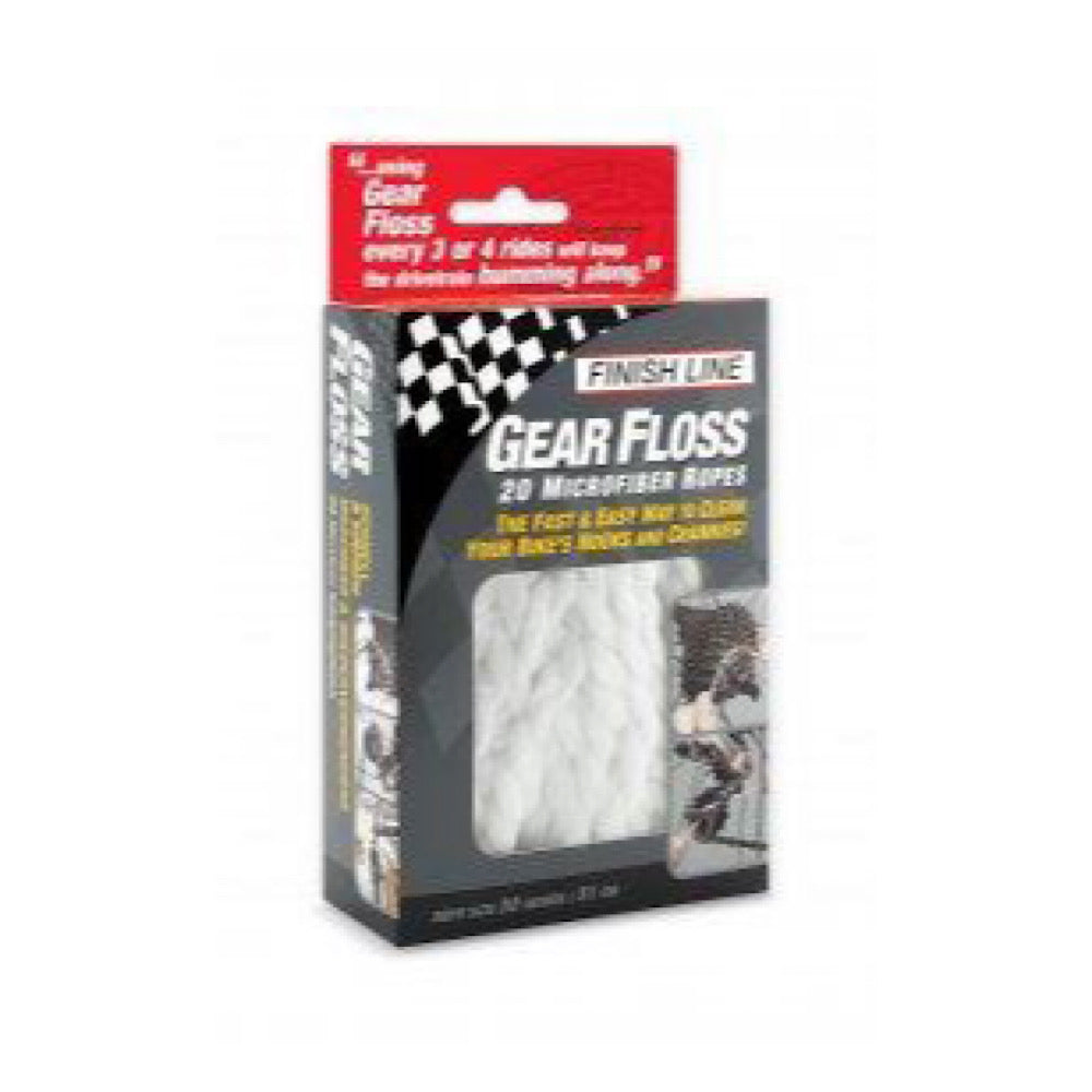 FINISH LINE GEAR FLOSS MICROFIBER CLEANING ROPE