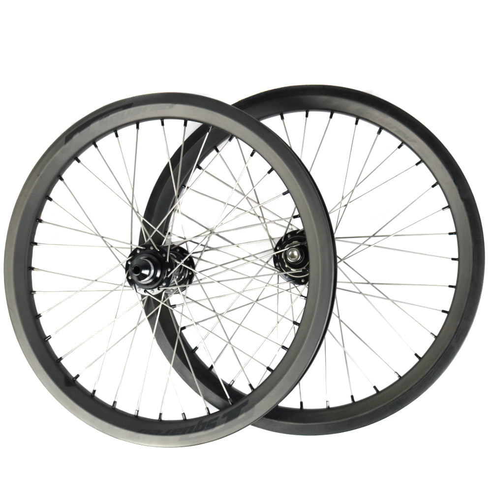 COMPLETE WHEELSET - TSQUARED CARBON 20x1.75/ ONYX ULTRA