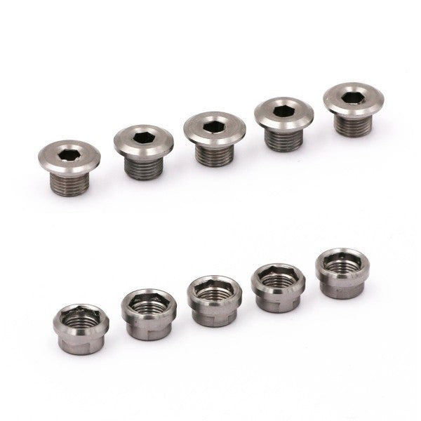 RENNEN TITANIUM INFINITY CHAINRING BOLTS- FRONT
