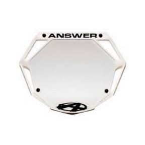 ANSWER 3D MINI NUMBER PLATE