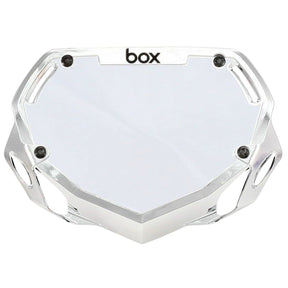 BOX TWO NUMBER PLATE SMALL CHROME